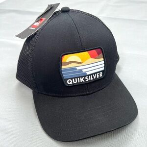 Quiksilver Hat Snapback Black O/S NEW
